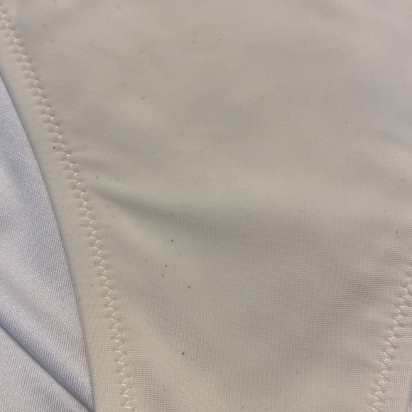 3/$12 High Waist Cream White Bikini Bottoms - Picture 9 of 9